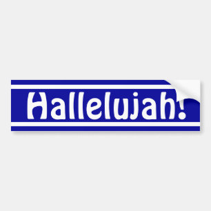 Hallelujah! Bildekal