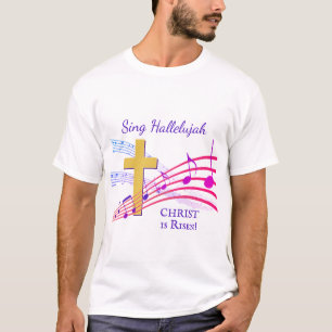 HALLELUJAH CHRIST ÄR RISEN Påsk T Shirt