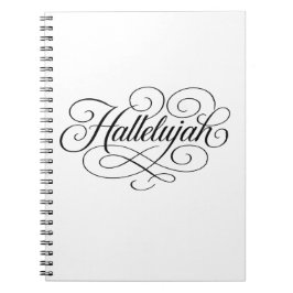 Hallelujah Monogram Anteckningsbok