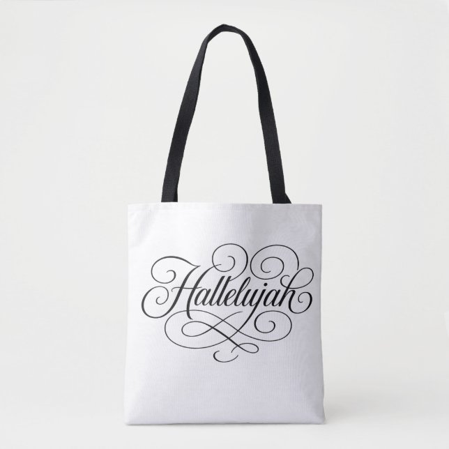 Hallelujah Monogram Tygkasse (Framsida)