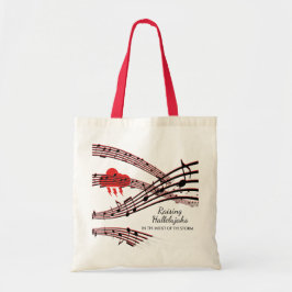 HALLELUJAHS HÖJS I STORM-Personligen Tygkasse