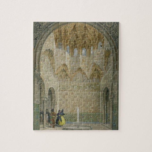 Hallen av Abencerragesen, Alhambraen, Granad Pussel (Vertikal)