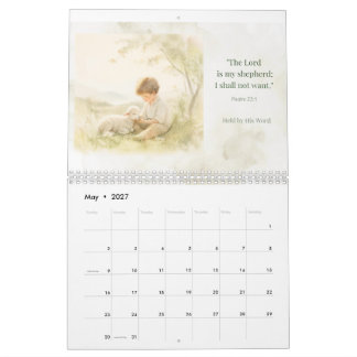 Hållen av Hans Ord Skriftkalender 2027 Kalender