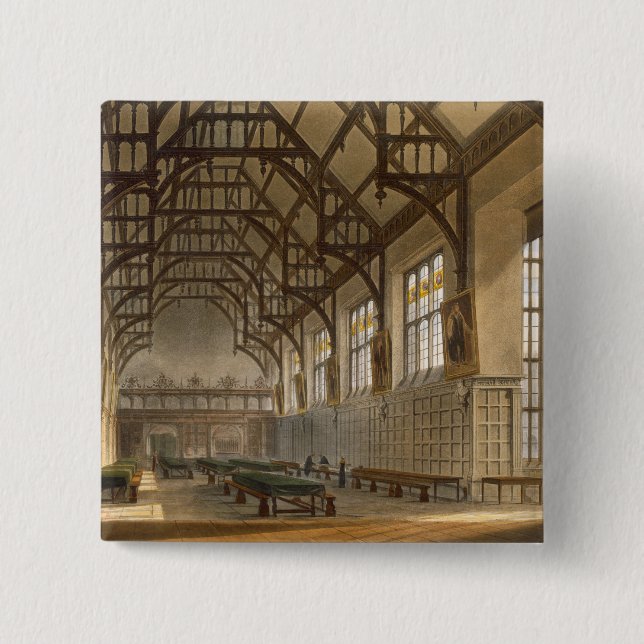Hallen av Trinityhögskolan, Cambridge, från ' Knapp (Framsida)