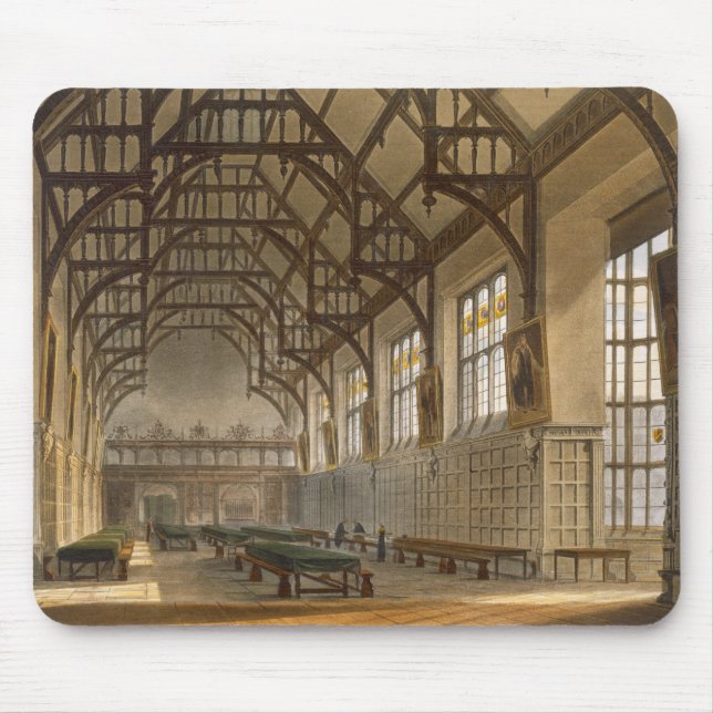 Hallen av Trinityhögskolan, Cambridge, från ' Musmatta (Framsidan)