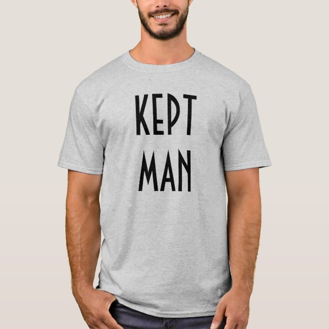 HÅLLEN MAN vid SOCI-E-TEE Tee Shirt (Framsida)