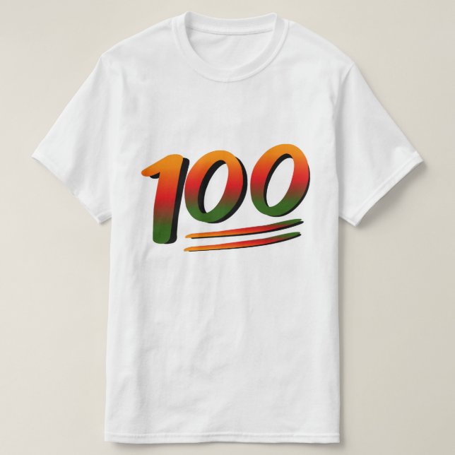Håller det Juneteenth 100 T Shirt (Design framsida)