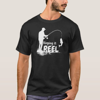 Håller det verkligt - Roligt fiskespråk T Shirt