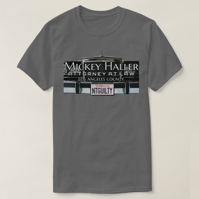 Haller, Lincoln Lawyer T Shirt (Design framsida)