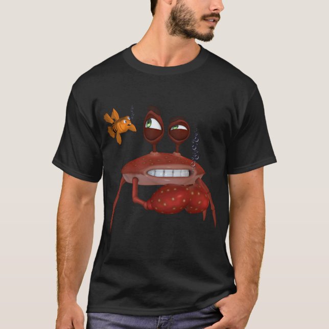 Håller ögonen på dig, en fisig historia t shirt (Framsida)