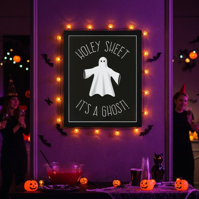 Hållet i Säck Det Är En Spöke - Halloween Affisch (Skapare uppladdad)