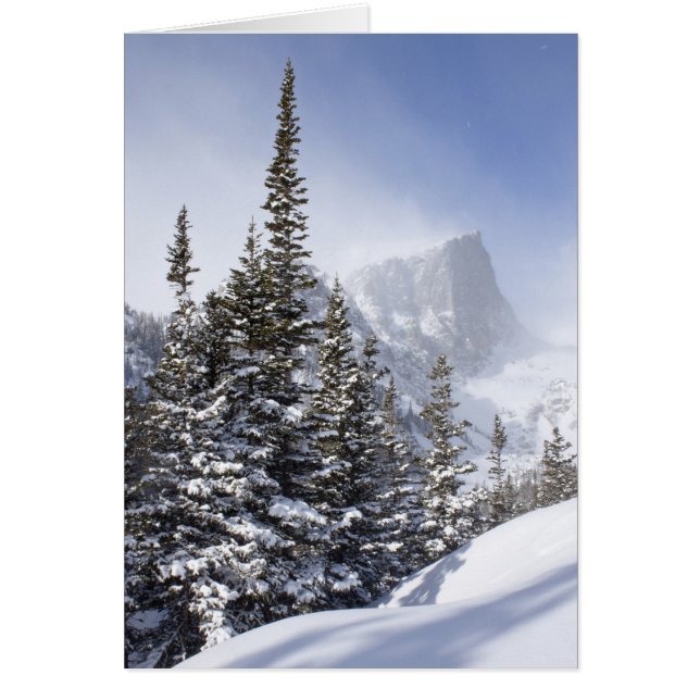 Hallett Peak i mars OBS Kort (Framsidan)