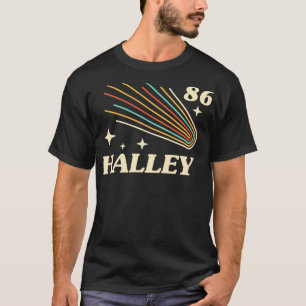 Halley 86 för space älskare t shirt