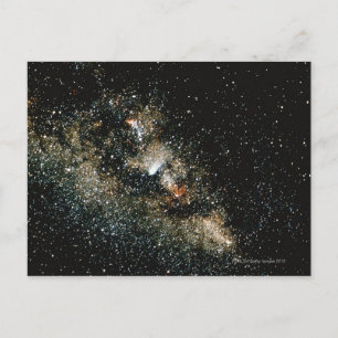 Halleys Comet på Milky Way Vykort