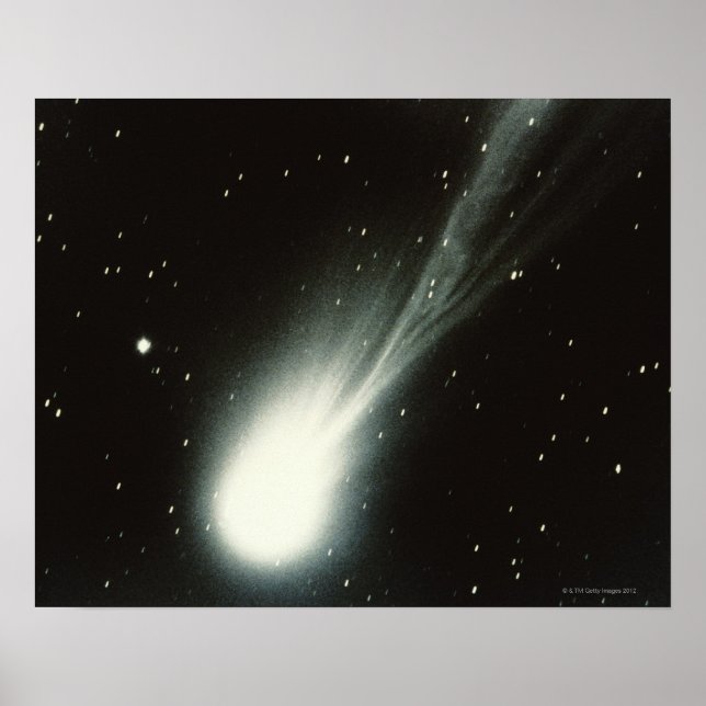 Halleys Comet Poster (Framsidan)