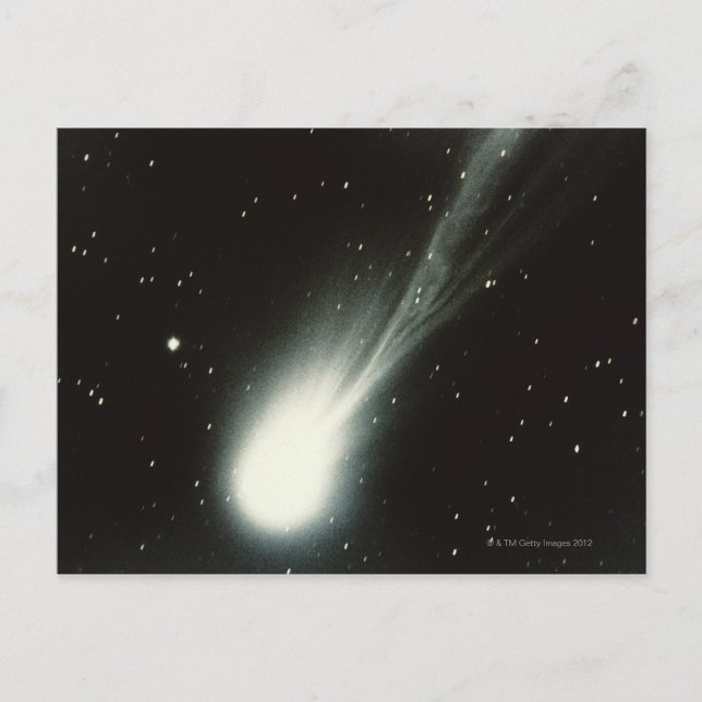 Halleys Comet Vykort (Framsida)