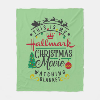 Hallmark julfilm Blanket Fleecefilt