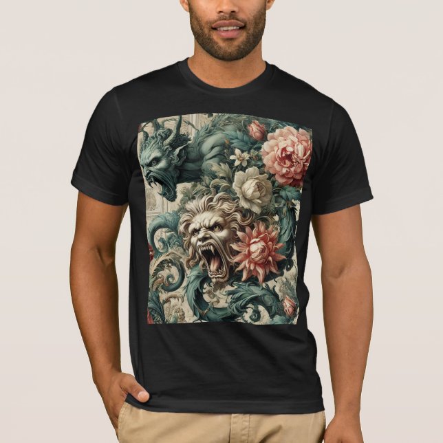 Hållning Fördärv – Gotisk Viktorian T Shirt (Framsida)