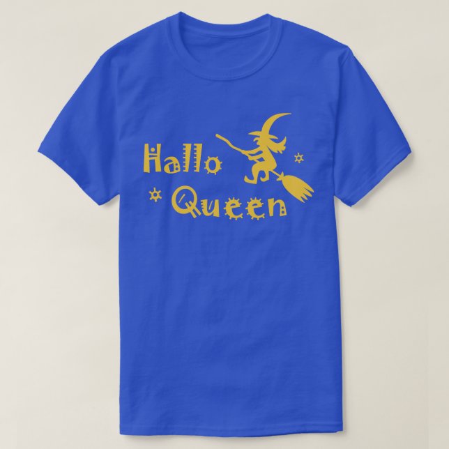 Hallo Funny Witch Party Tshirt Halloween Spooky G T Shirt (Design framsida)