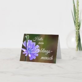 Hallo mein Lieblingsmensch! Kort