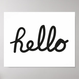 Hallo Poster