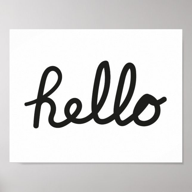 Hallo Poster (Framsidan)