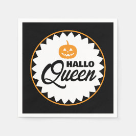 Hallo Queen Halloween Party  Pappersservett