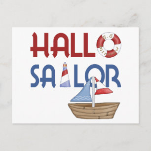 Hallo Sailor Vykort