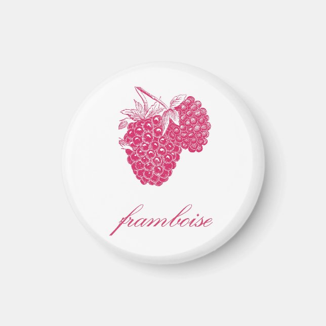 Hallon (Framboise) Magnet (Framsidan)