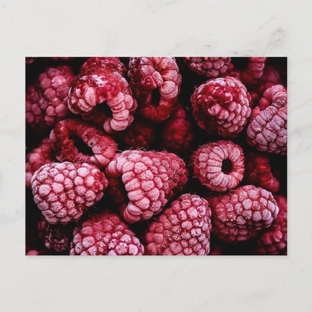 Hallon Fresh Red Vykort (Framsida)