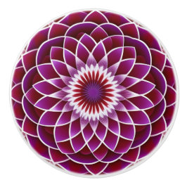 Hallon och Lila Dahlia Knopp