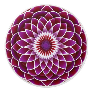 Hallon och Lila Dahlia Knopp