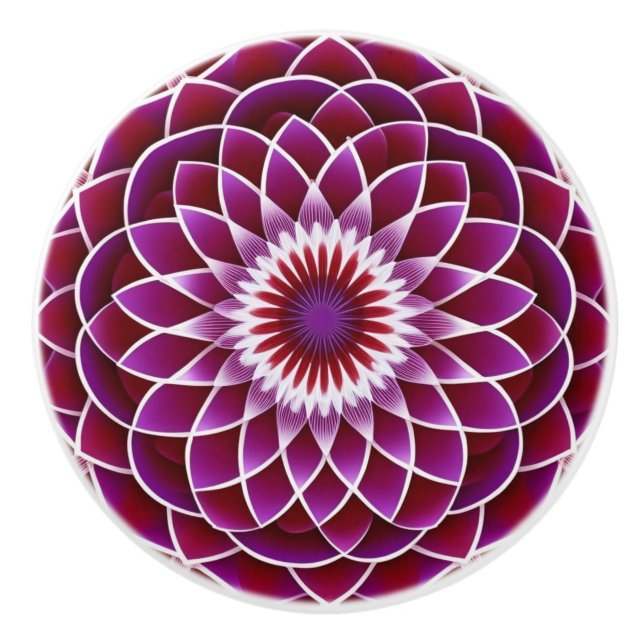 Hallon och Lila Dahlia Knopp (Framsidan)