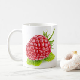 Hallon och mynta kaffemugg