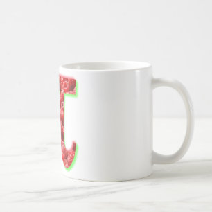 Hallon- och Pi-symbol Kaffemugg