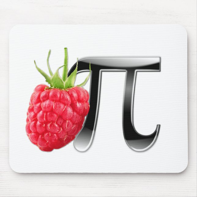 Hallon- och Pi-symbol Musmatta (Framsidan)