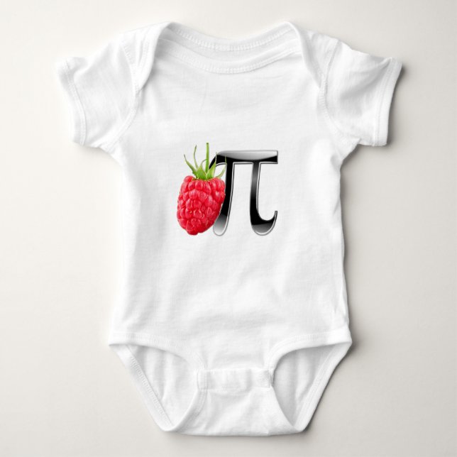 Hallon- och Pi-symbol Tee Shirt (Framsida)