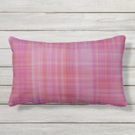 Hallon Sherbet Plaid Utomhus Ländkudde Utomhuskudde