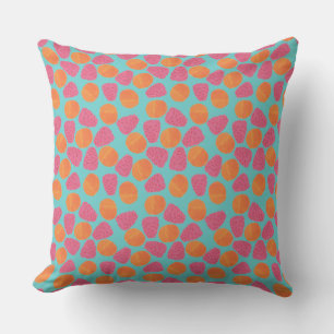 Hallon, Tangerines on Bright Turquise Blue Kudde