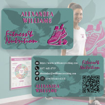 Hallon Teal Flourerad Fitness & Nutrition
