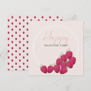 Hallon Watercolor Illustration Kort