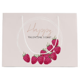 Hallon Watercolor Lycklig Valentine's Day