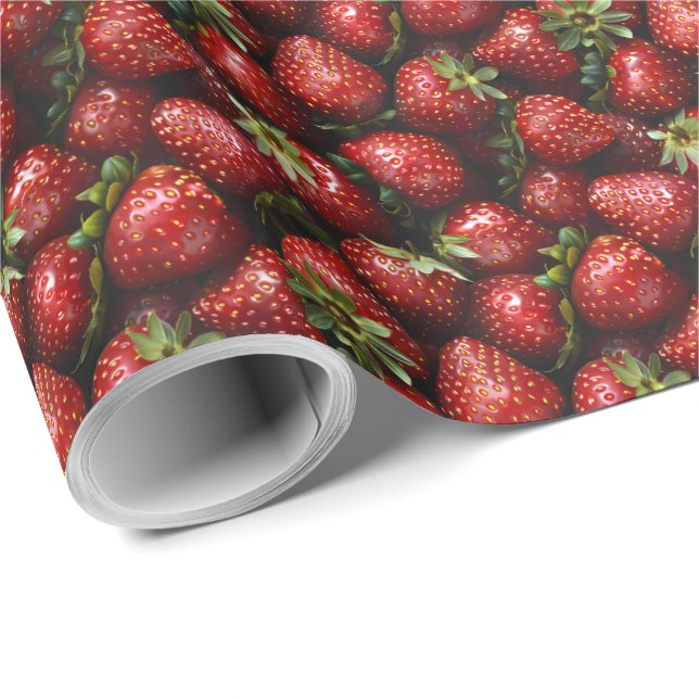 Hallonaftonspresent Presentpapper (Rullad Hörn)
