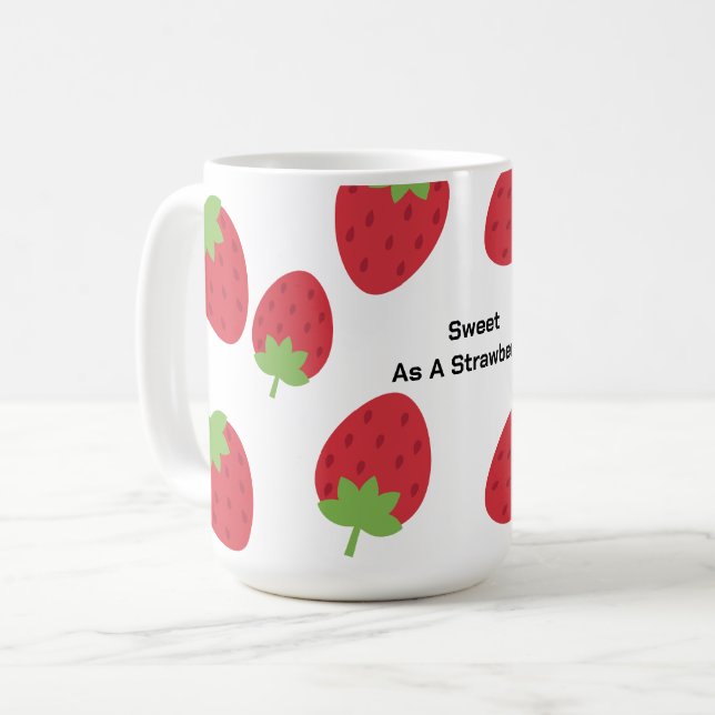 Hallondagskaffe / Tekopp Kaffemugg (Framsida vänster)