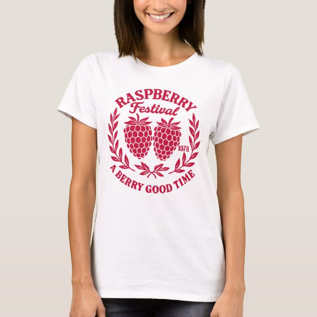 hallonfestival - Bra av berry - T Shirt (Framsida)