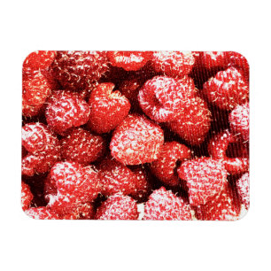 "Hallonfrukt", Cute Photo. Köp nu Magnet