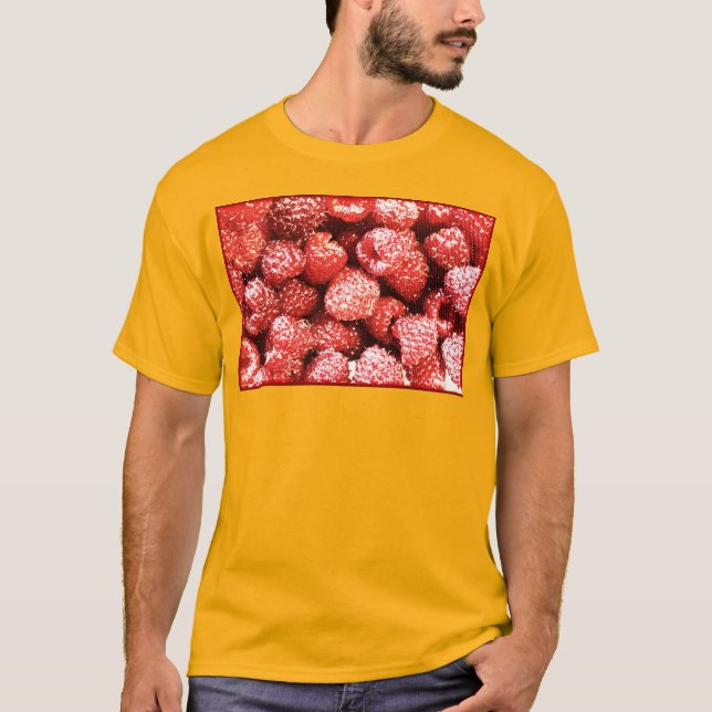 "Hallonfrukt", Cute Photo. Köp nu T Shirt (Framsida)