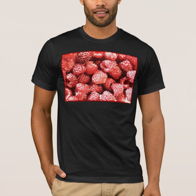 "Hallonfrukt", Cute Photo. Köp nu T Shirt (Framsida)