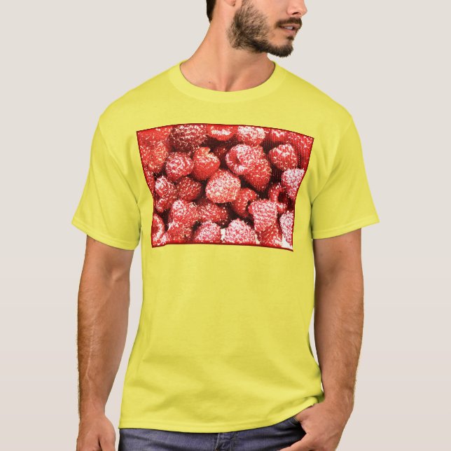 "Hallonfrukt", Cute Photo. Köp nu T Shirt (Framsida)