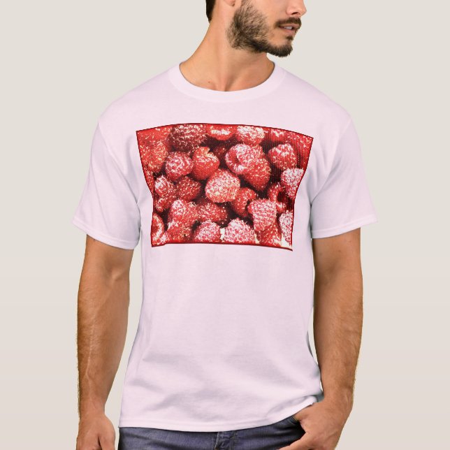 "Hallonfrukt", Cute Photo. Köp nu T Shirt (Framsida)